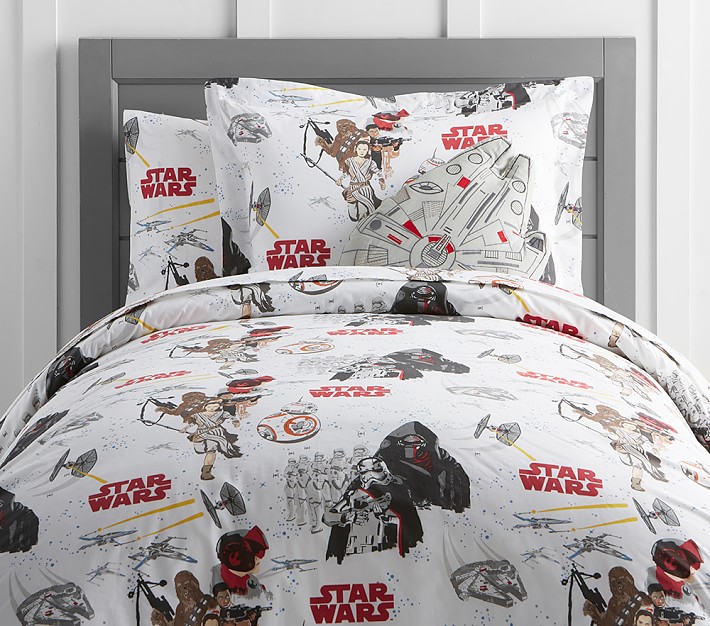 STAR WARS The Force Awakens 01 Single Bed Duvet Cover Set 100% COTTON 