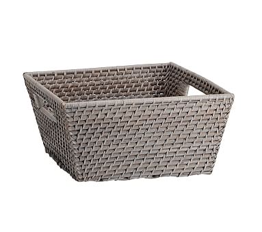 Quinn Grey Medium Basket