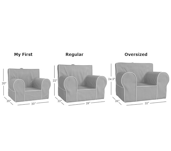 Oversized Anywhere Chair Insert, Oversized Chair Dimensions