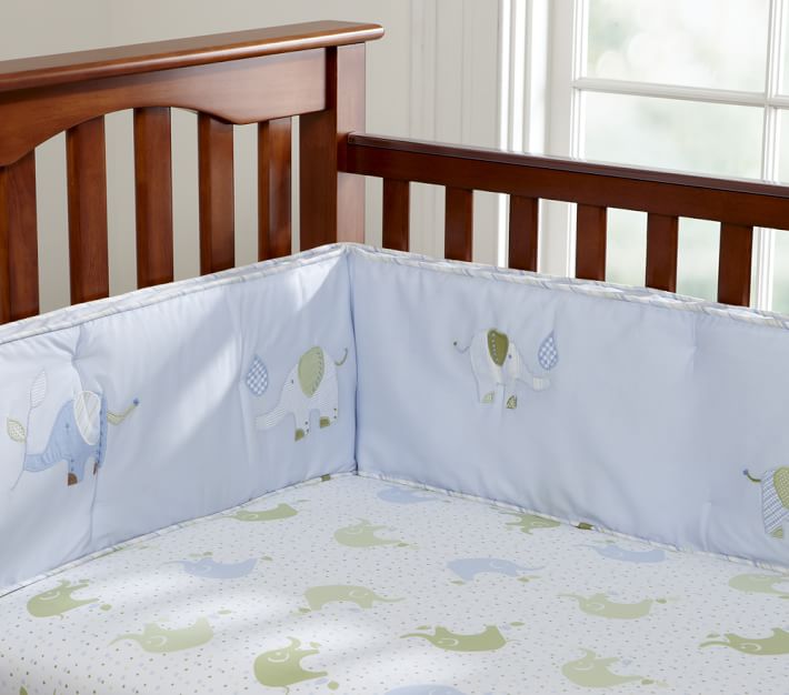 Eli's Elephant Nursery Bedding Set | Pottery Barn Kids