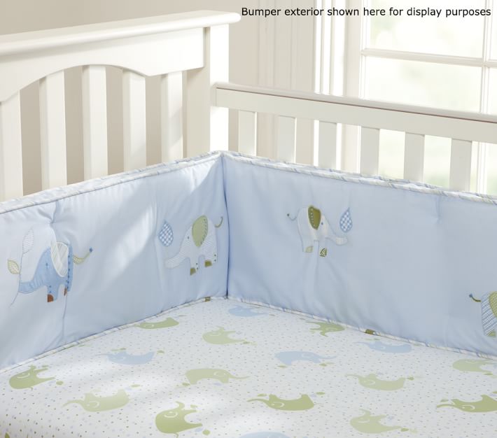 Eli's Elephant Nursery Bedding Set | Pottery Barn Kids