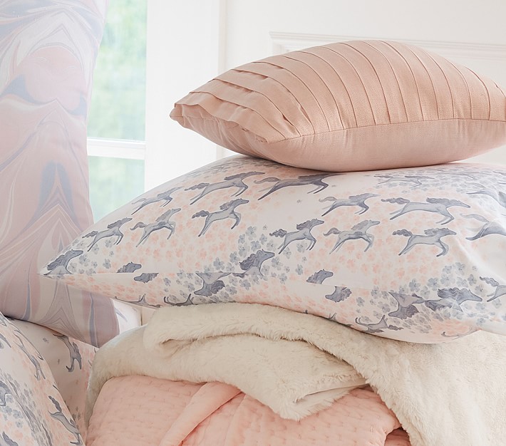 FULL Pink Floral ~ SOLD OUT@PBK Pottery Barn Kids Clara Sheet Set