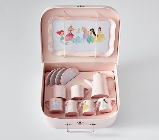 plastic disney princess tea set