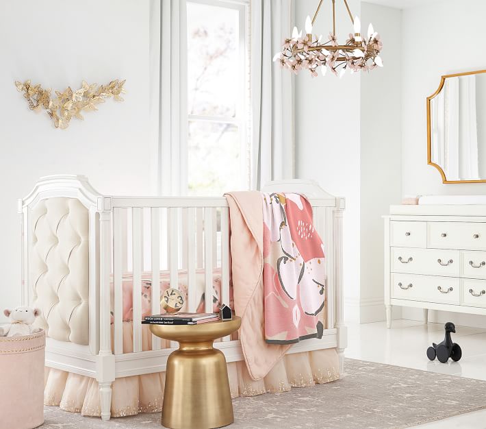 Grace Flower Nursery Chandelier Pottery Barn Kids