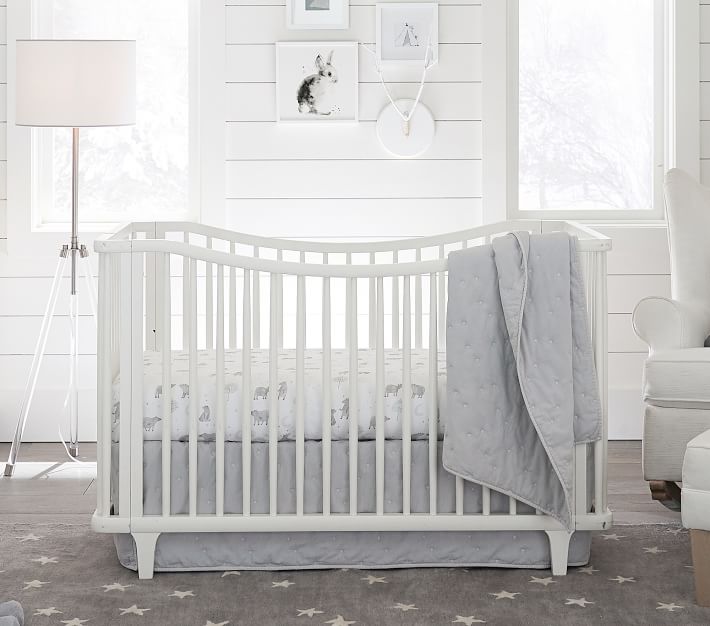 Dawson Baby Crib Pottery Barn Kids