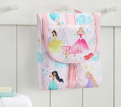 Mackenzie Disney Princess Castle Shimmer Toiletry Bag