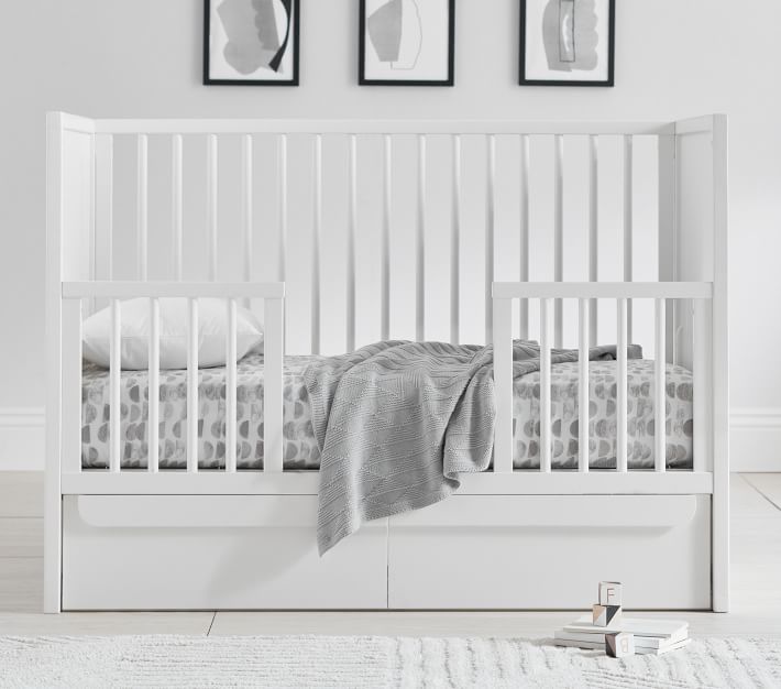 west elm x pbk Gemini Modern Toddler Bed Conversion Kit Pottery Barn Kids