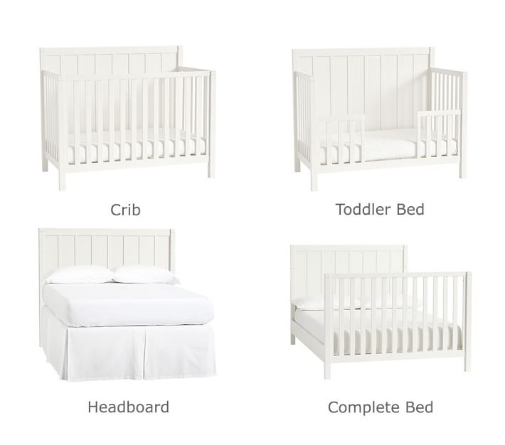 Camp 4in1 Toddler Bed & Conversion Kit Pottery Barn Kids