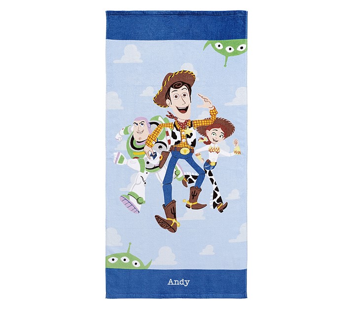 Backpack Beach Towel Toy Story or Alladin kids bath beach cotton new 