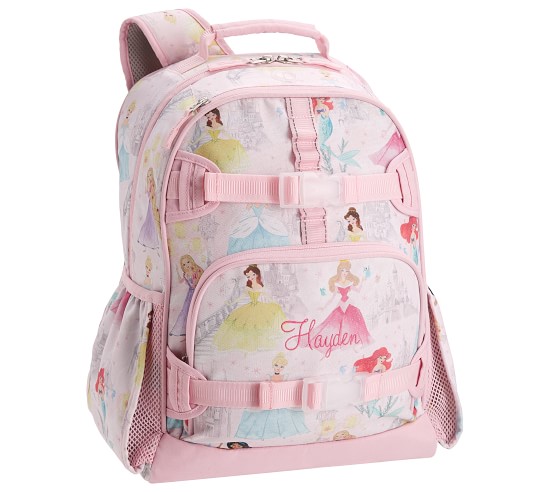 disney princess glitter backpack