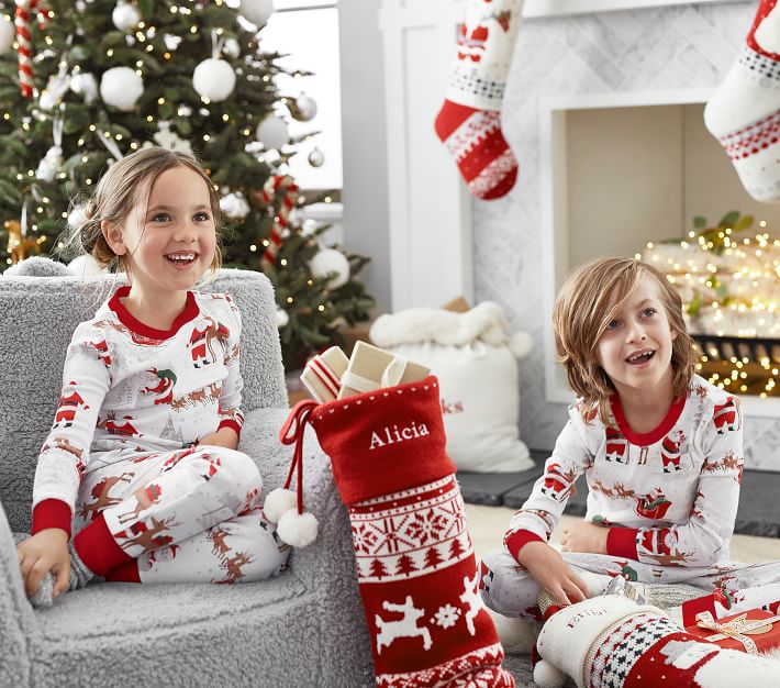 Heirloom Knit Christmas Stocking Collection | Pottery Barn Kids