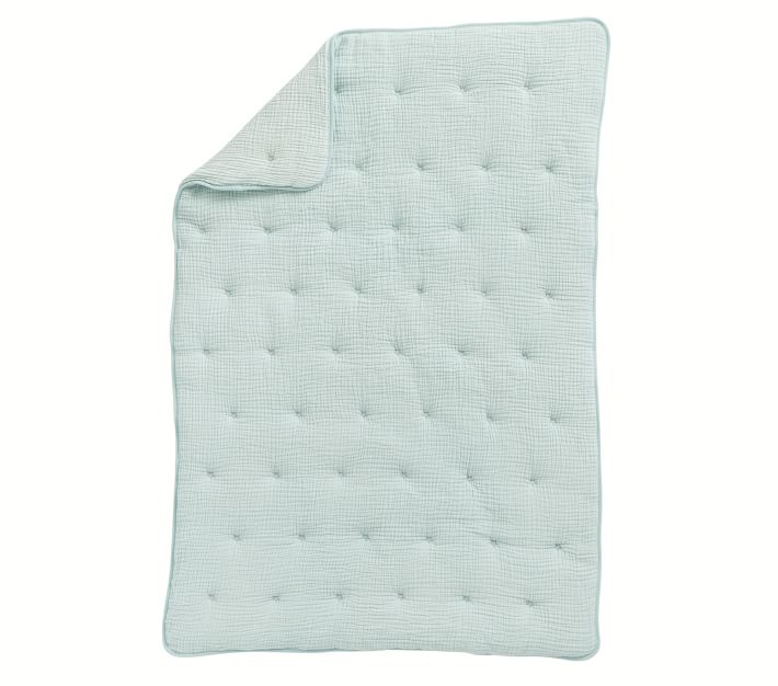 Cuddle Me Muslin Baby Quilt Pottery Barn Kids