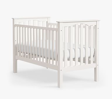 Kendall Fixed Gate Crib, Simply White