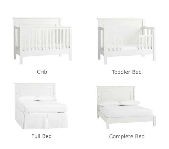 Fillmore 4in1 Convertible Crib Pottery Barn Kids