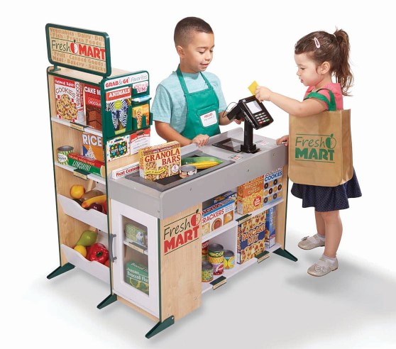 melissa and doug grocery checkout