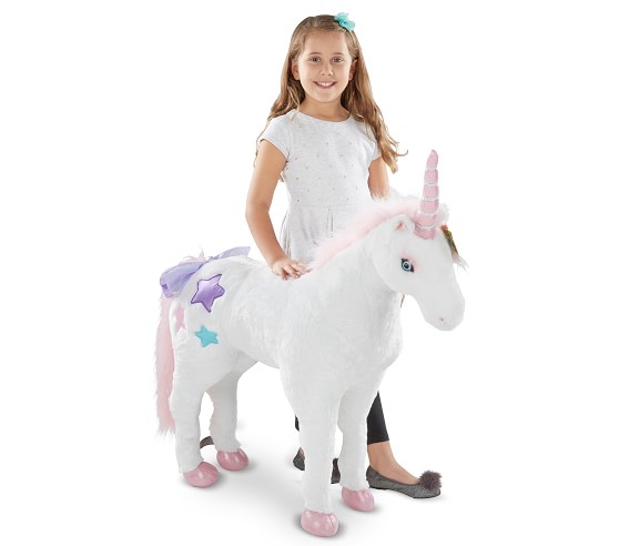 melissa and doug oversized unicorn