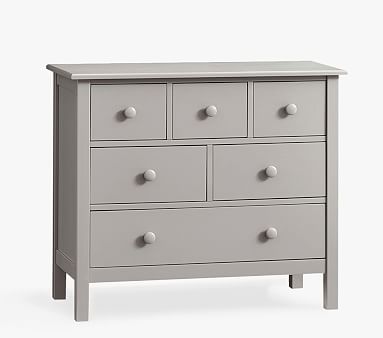 Kendall Dresser, Grey, White Glove Delivery
