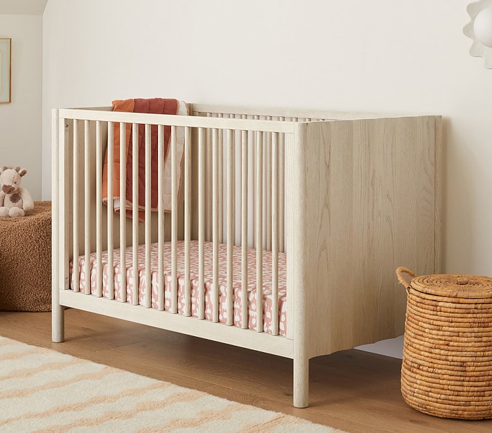 west elm kids x pbk x Sarah Sherman Samuel Scalloped Convertible Crib
