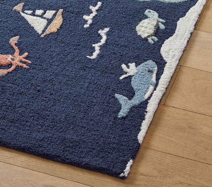 3-D Activity World Map Play Rug | Pottery Barn Kids