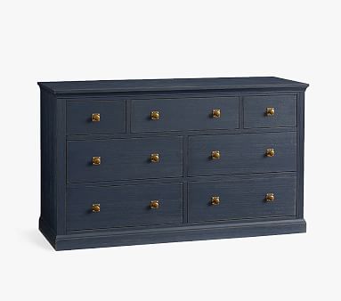 Charlie Extra Wide Dresser, Weathered Navy, In-Home Delivery