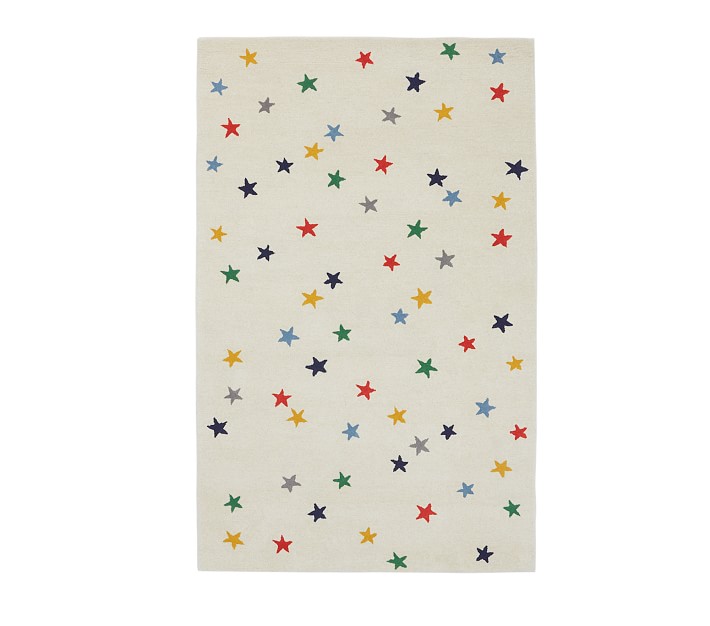 Starry Skies Rainbow Rug Pottery Barn Kids