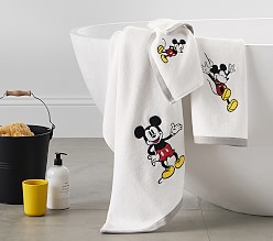 Amknn Disney mickey mouse oh boy cotton towel beach bath towel blue childrens boys 100% official item great gift ideas 