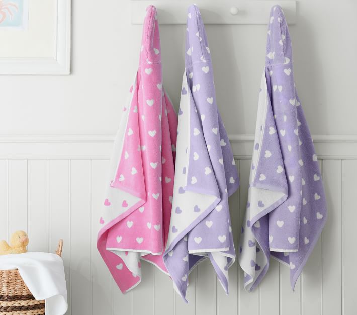 Heart Hooded Towel | Pottery Barn Kids