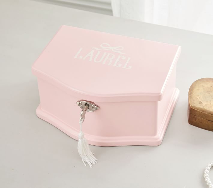 Abigail Kids Jewelry Box Collection Pink Pottery Barn Kids