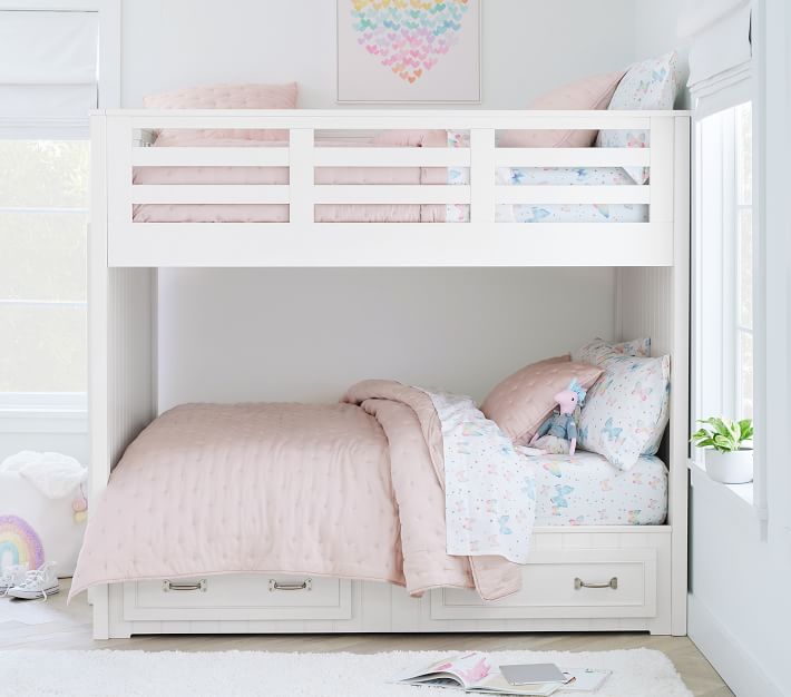 Belden FullOverFull Kids Bunk Bed Pottery Barn Kids