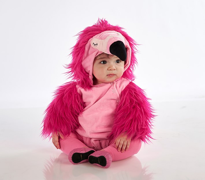 Baby Girl Halloween Costume Flamingo