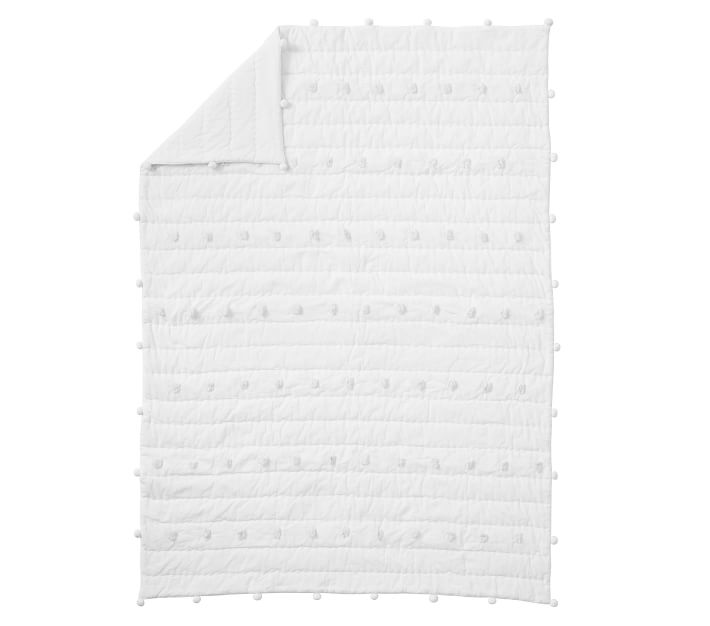 Pom Pom Baby Quilt Pottery Barn Kids