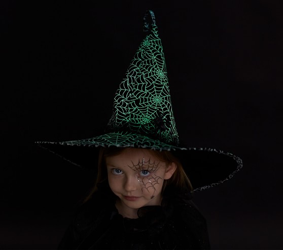 glow in the dark witch hat