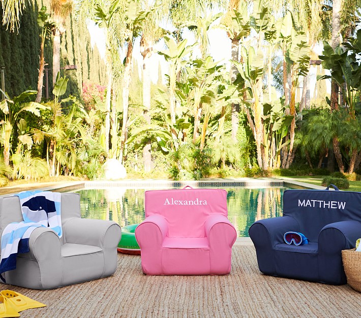 Outdoor Pink Anywhere Chair® Pottery Barn Kids