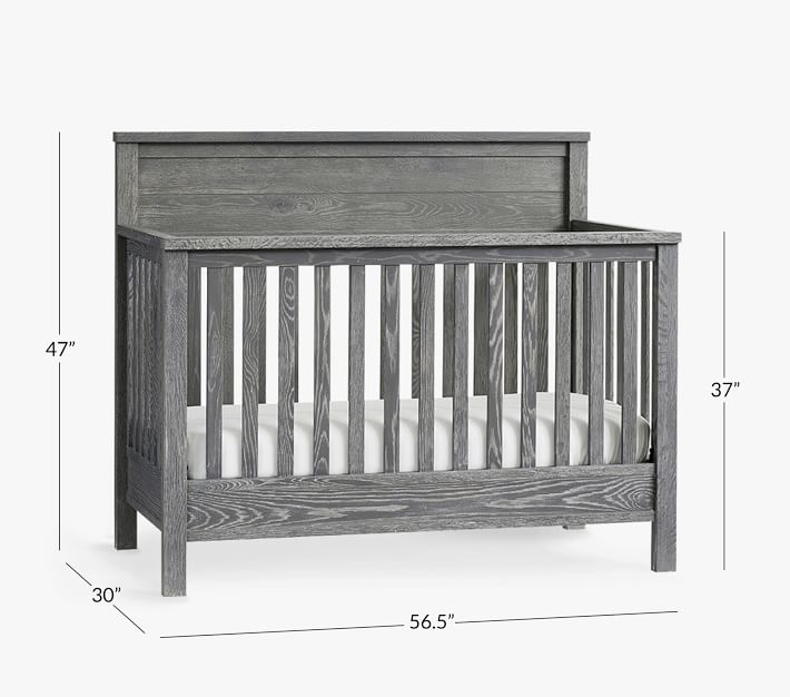 Charlie 4in1 Convertible Baby Crib Pottery Barn Kids