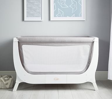 beaba by shnuggle air bedside crib