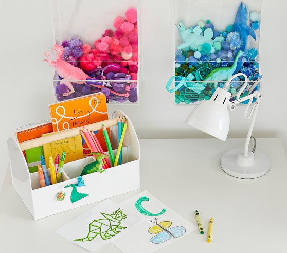 acrylic wall toy storage