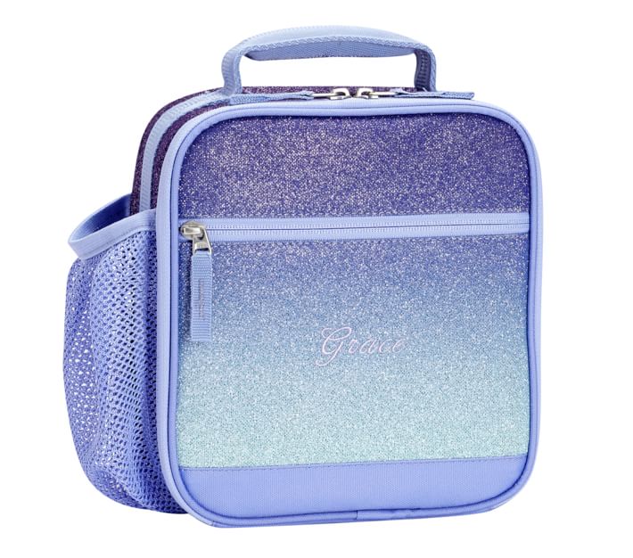 Mackenzie Twilight Ombre Sparkle Glitter Lunch Boxes Pottery Barn Kids