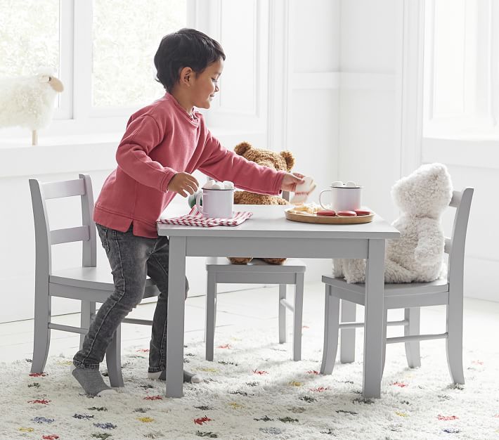 childrens table and chair sets pottery barn