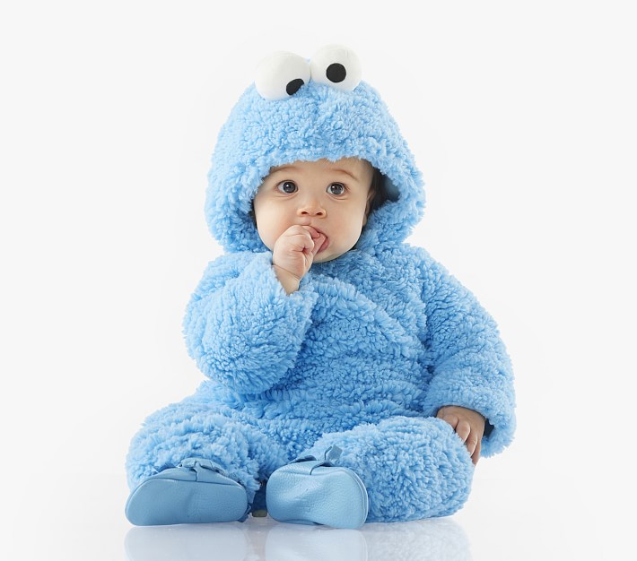 Baby Girl Halloween Costume Cookie Monster