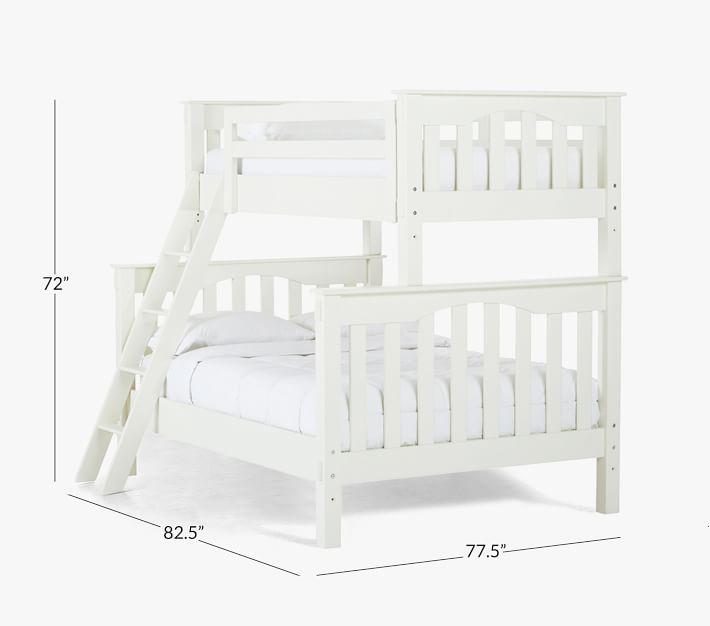 Kendall TwinOverFull Kids Bunk Bed Pottery Barn Kids