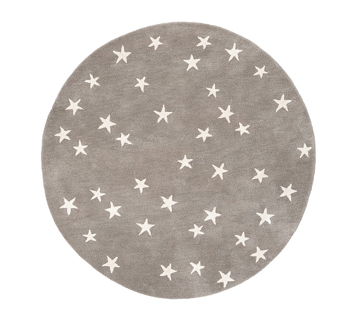 Starry Skies Round Rug Pottery Barn Kids