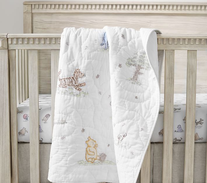 Disney Winnie the Pooh Baby Quilt Pottery Barn Kids