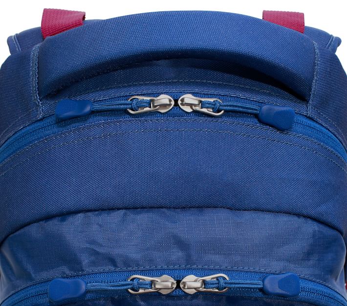 Jayden Navy/Blue/Burgundy Backpack Pottery Barn Kids