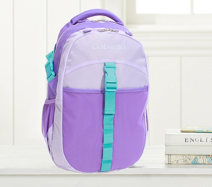 Jayden Purple/Lavender/Teal Backpack Pottery Barn Kids