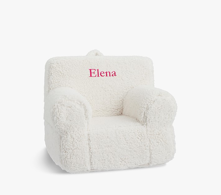 pottery barn sherpa gaming chair