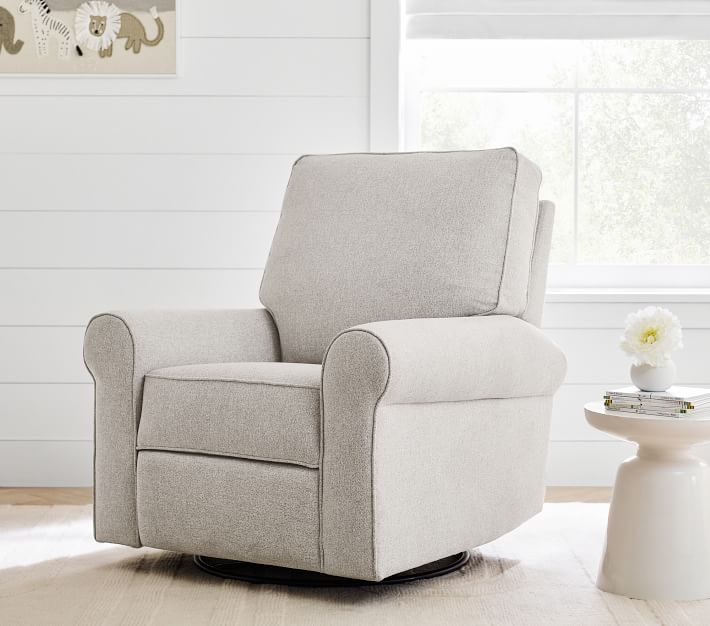 Comfort Swivel Nursery Glider & Recliner Chair Pottery Barn Kids
