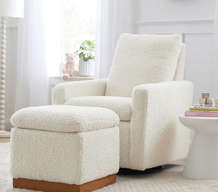 paxton glider and ottoman set