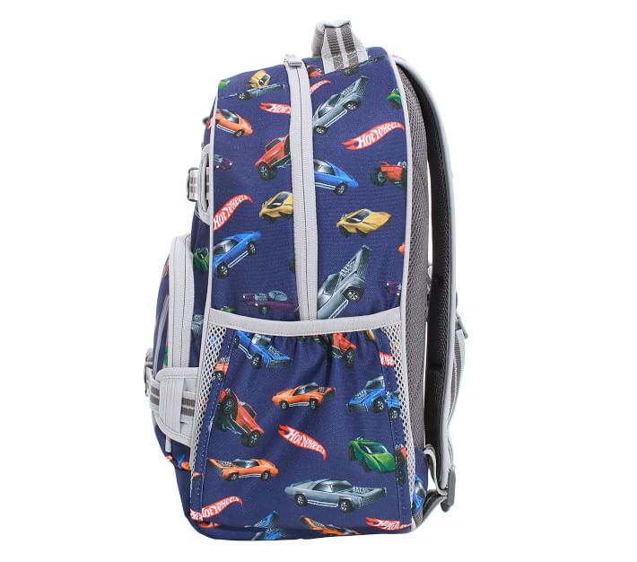 Mackenzie Gray Blue Hot Wheels™ Backpacks Pottery Barn Kids