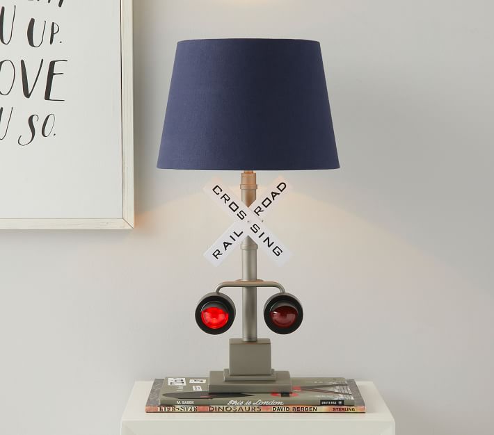 Railroad Crossing Lamp Kids Lamp Pottery Barn Kids