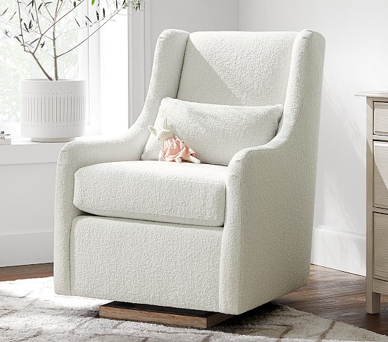 ivory nursery chair